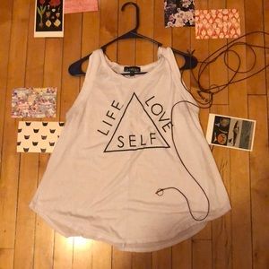 Sleeveless Graphic Tee